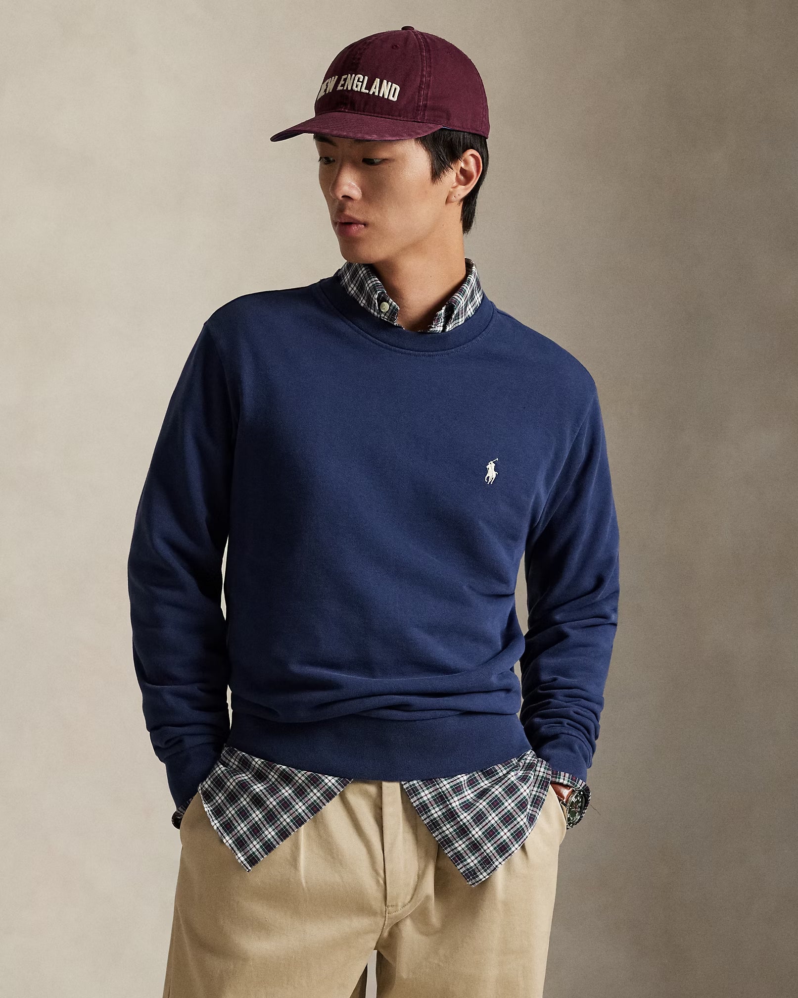 Polo-Ralph-Lauren-felpa-in-cotone-loopback-710916689017-navy-1