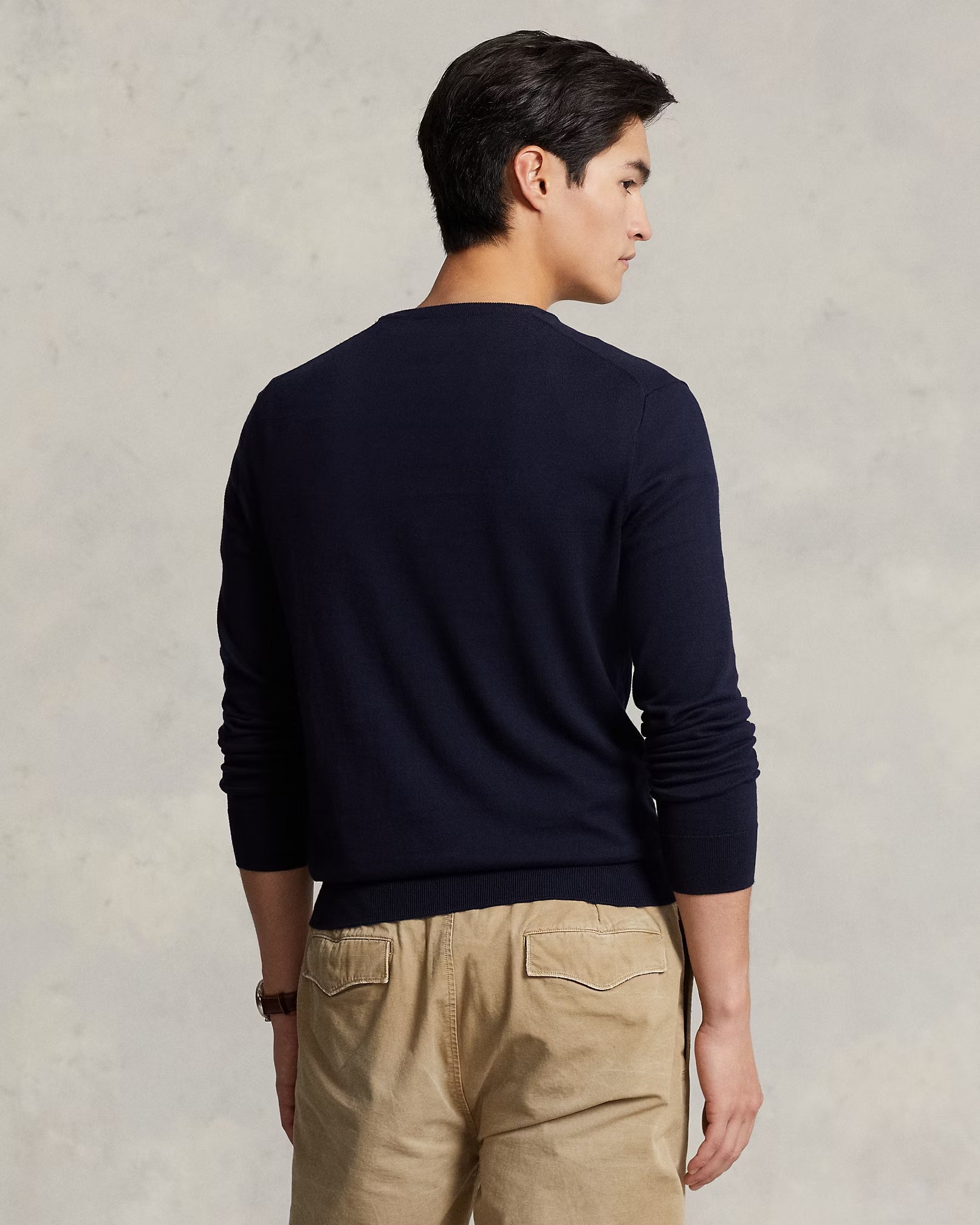Polo-Ralph-Lauren-maglia-girrocollo-in-cotone-slim-fit-710684957001-navy-4