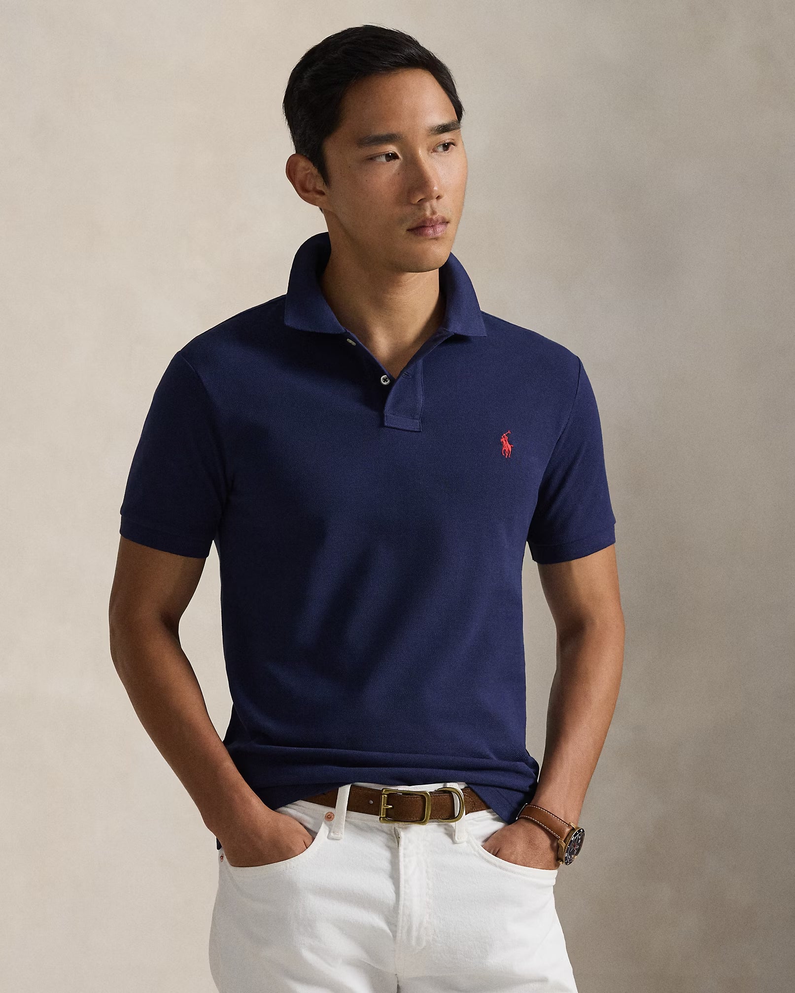 Polo-Ralph-Lauren-polo-in-pique-slim-fit-710795080007-NAVY-ROSSO-1