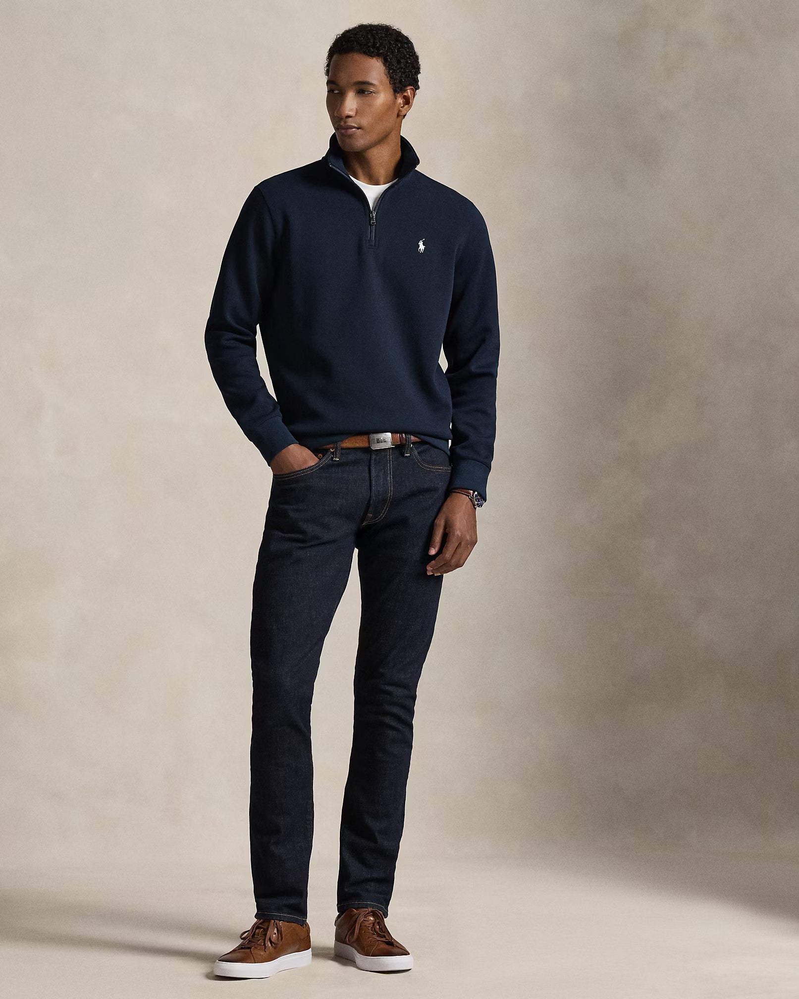 Polo-Ralph-Lauren-pullover-a-maglia-doppia-con-cerniera-710P06234002-navy-3