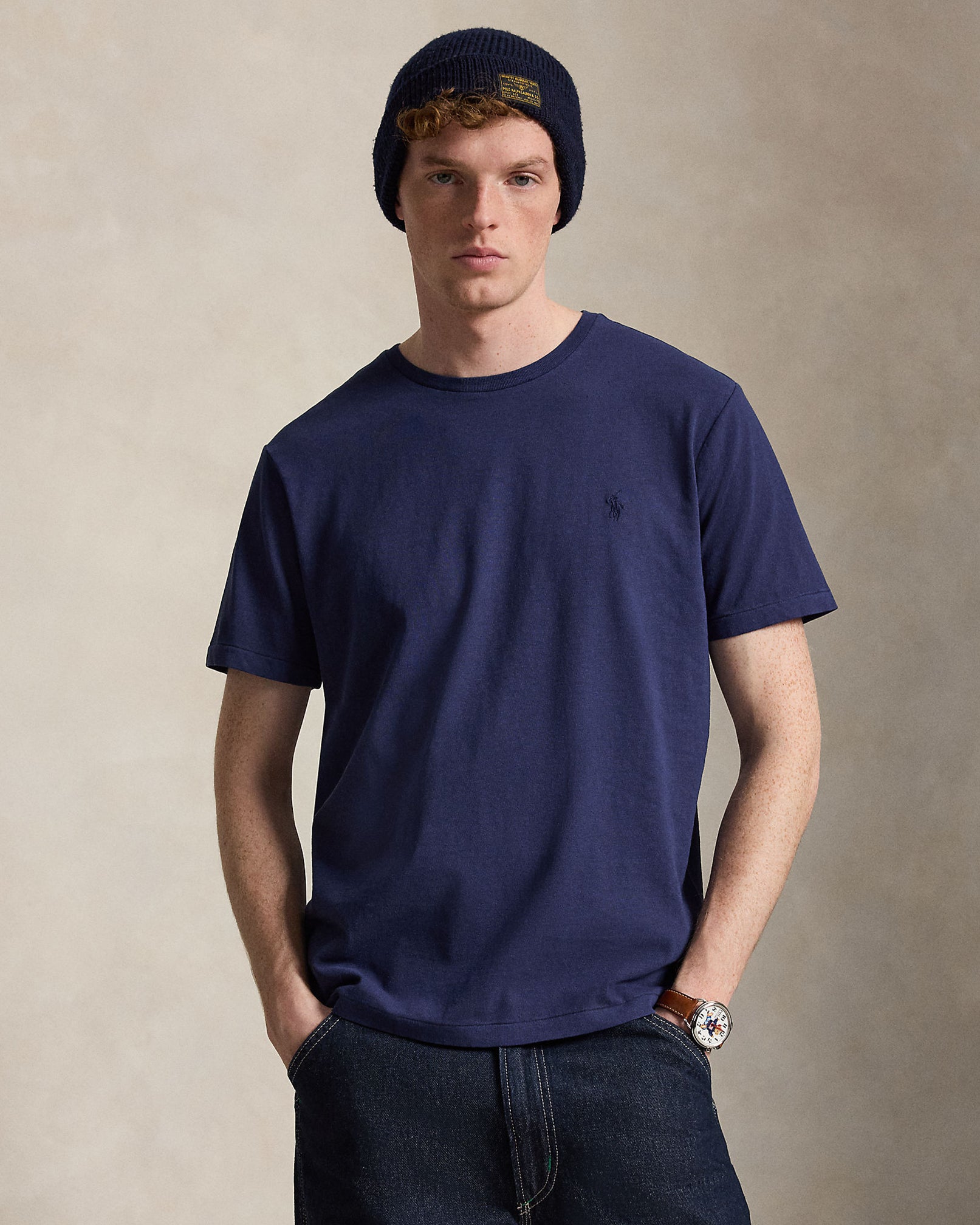 Polo-Ralph-Lauren-t-shirt-cotton-linen-710B23304004-newport-navy-1