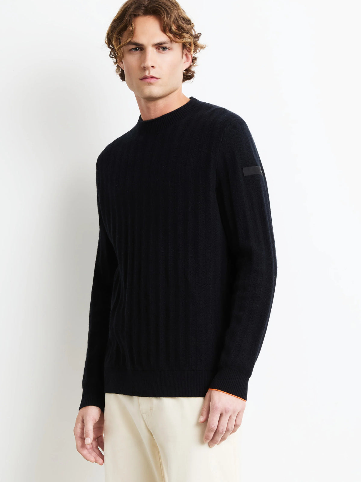 RRD Wool Cash 12 Round Knit Blue Black