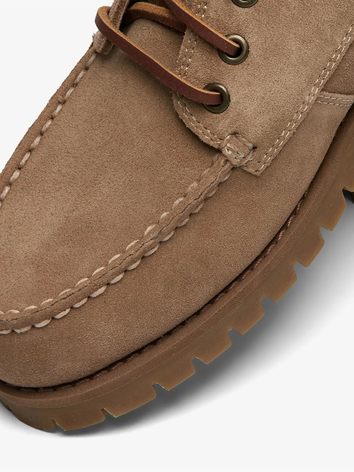 Sebago Parker Men's Suede Ankle Boot Beige Camel