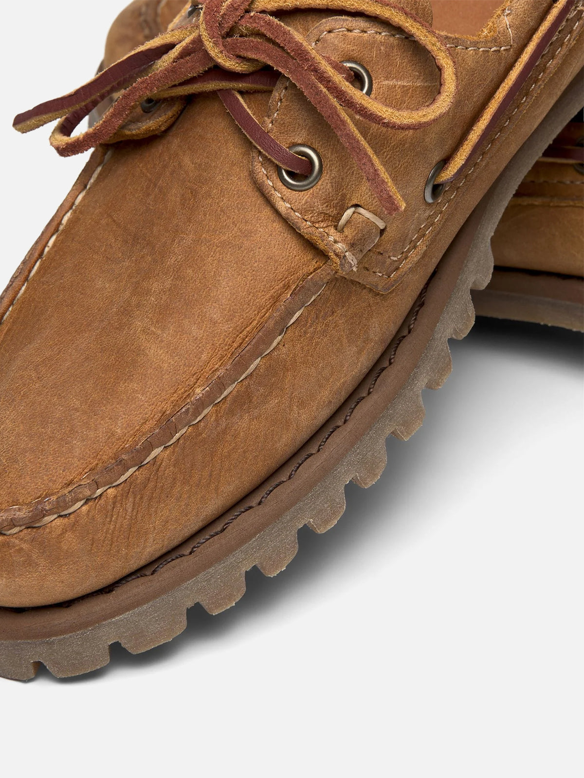 Sebago Ranger Muddy Men' Boat Shoes Nubuck Mustard