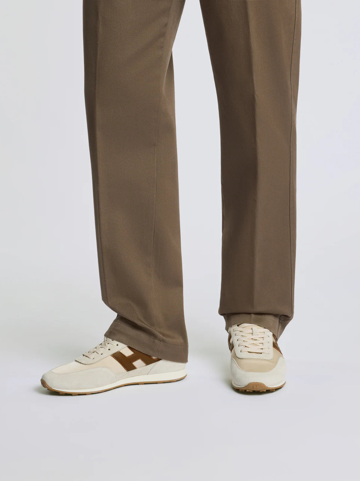 Hogan Sneakers Athletic Beige Marrone Verde