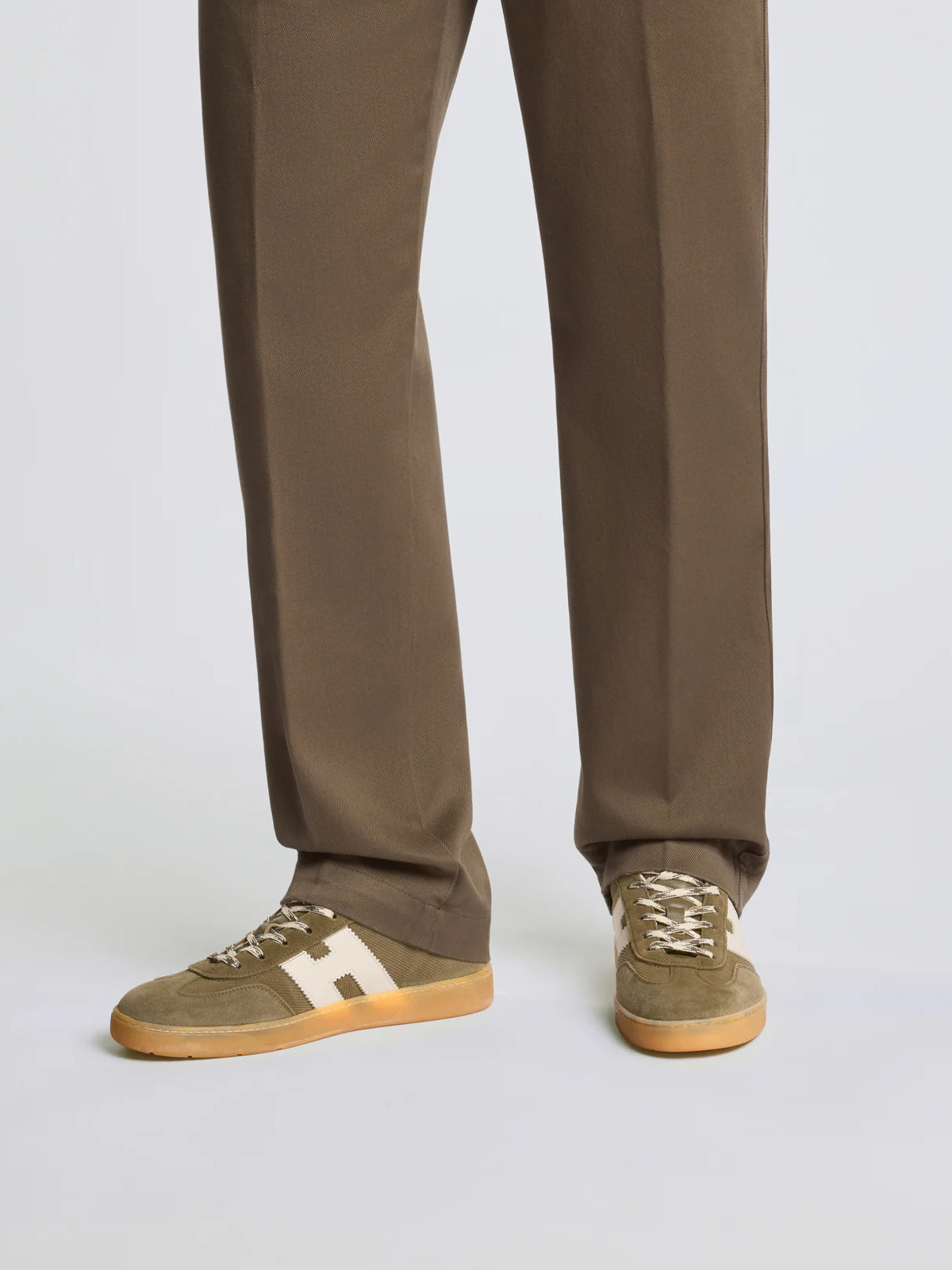Hogan Sneakers Cool Scamosciata Verde