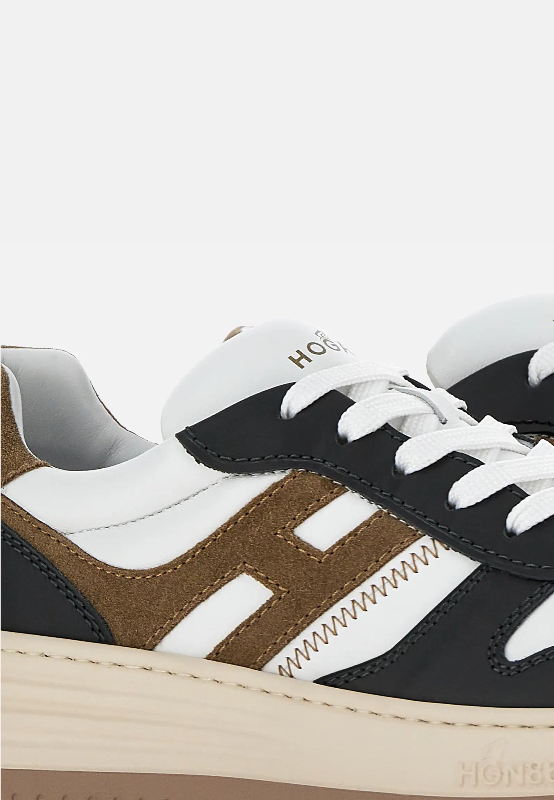 Hogan Sneakers H630 Bianco Blu Marrone Sabolo