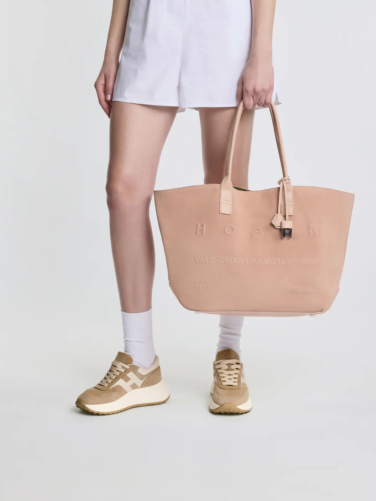 Hogan Sneakers Hogan Hi-Fi Suede Beige