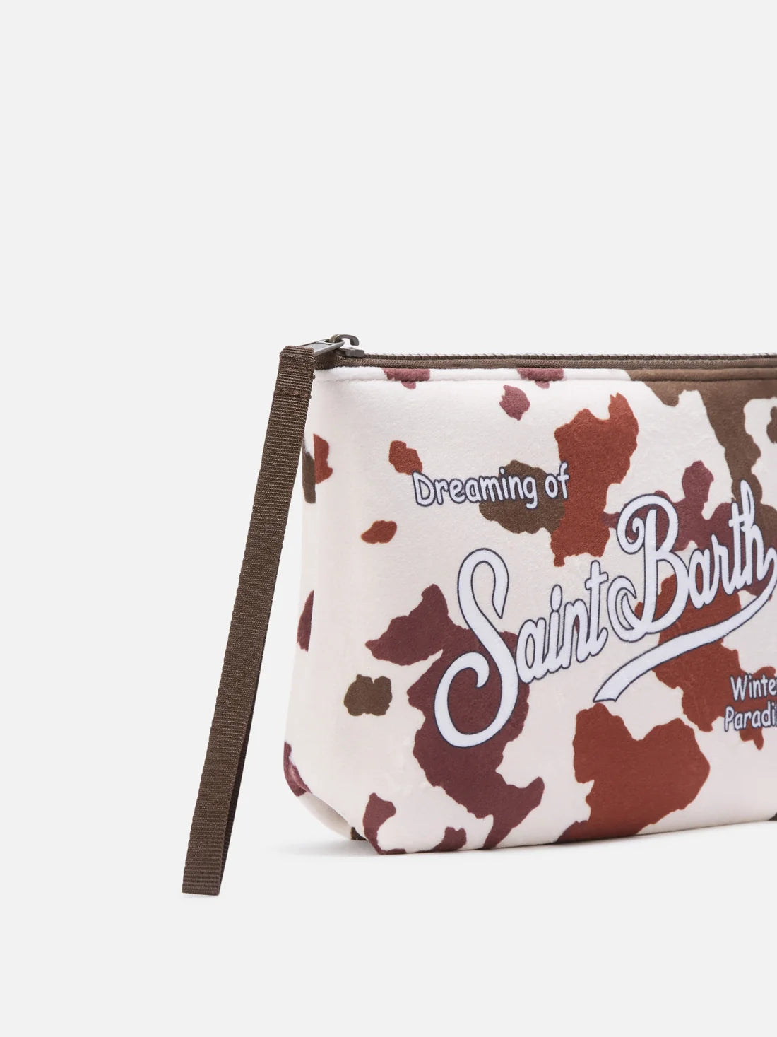 MC2 Saint Barth Aline Cow Print Clutch Bag