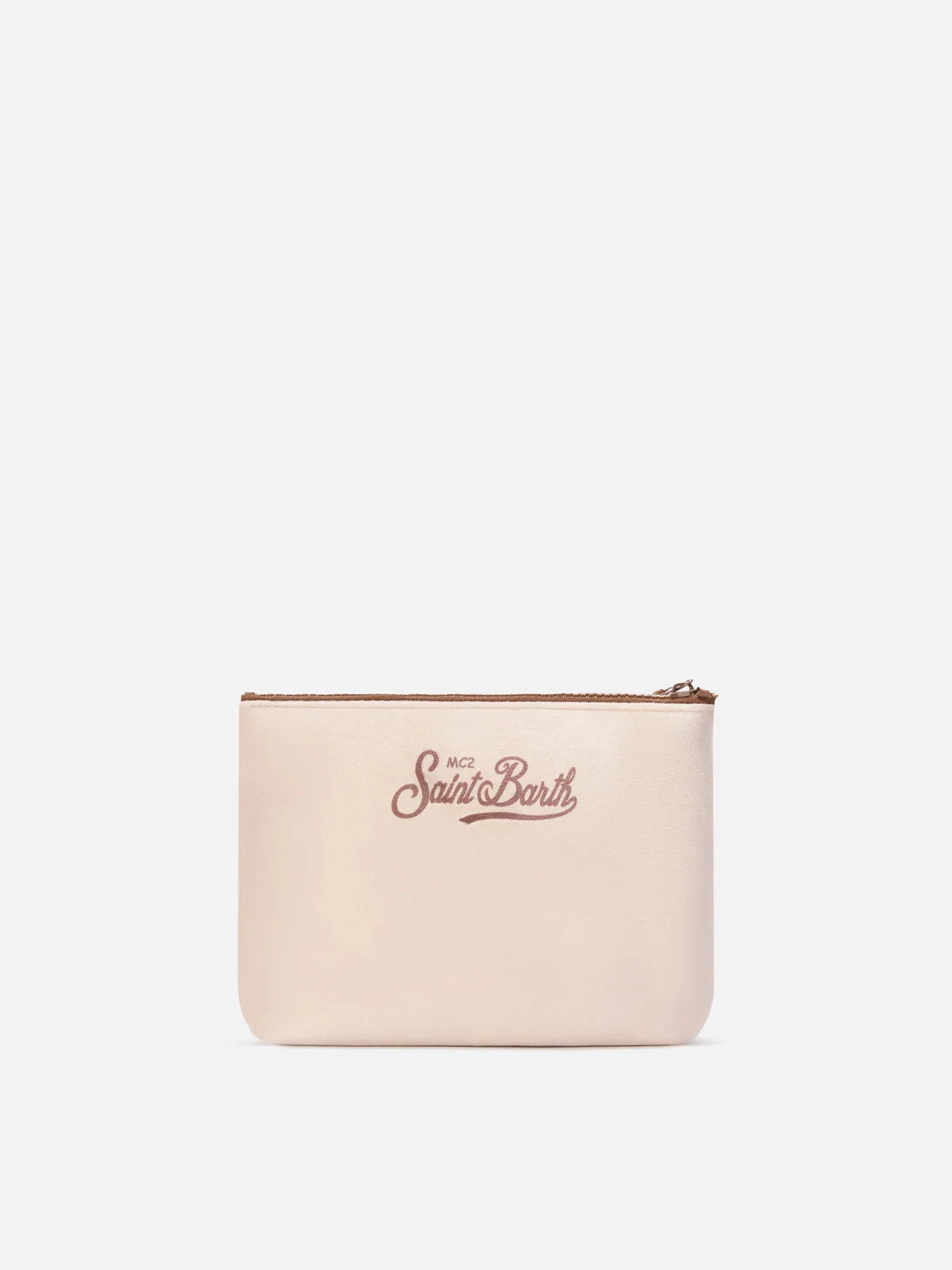 MC2 Saint Barth Aline Après Ski Beige Clutch Bag