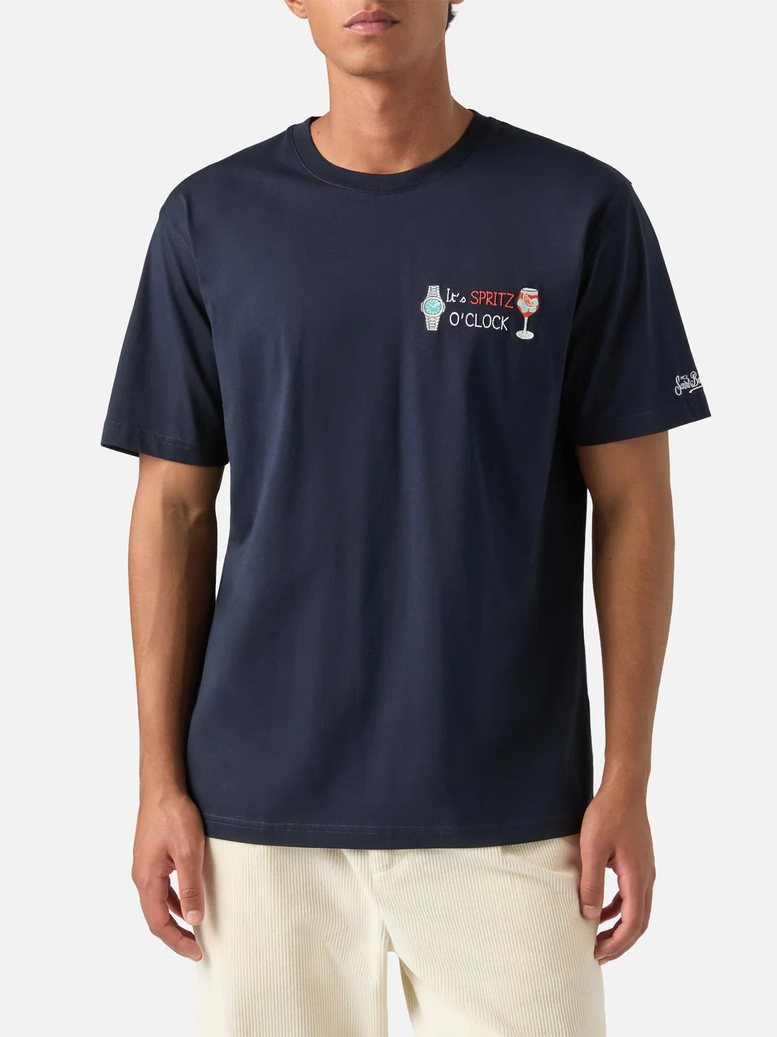 Mc2 Saint Barth T-Shirt Arnott Spritz O'Clock Navy