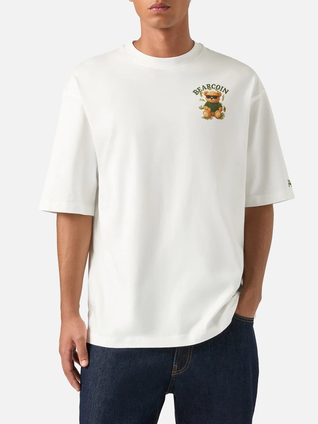 MC2 Saint Barth Delmar Oversize Bearcoin T-Shirt