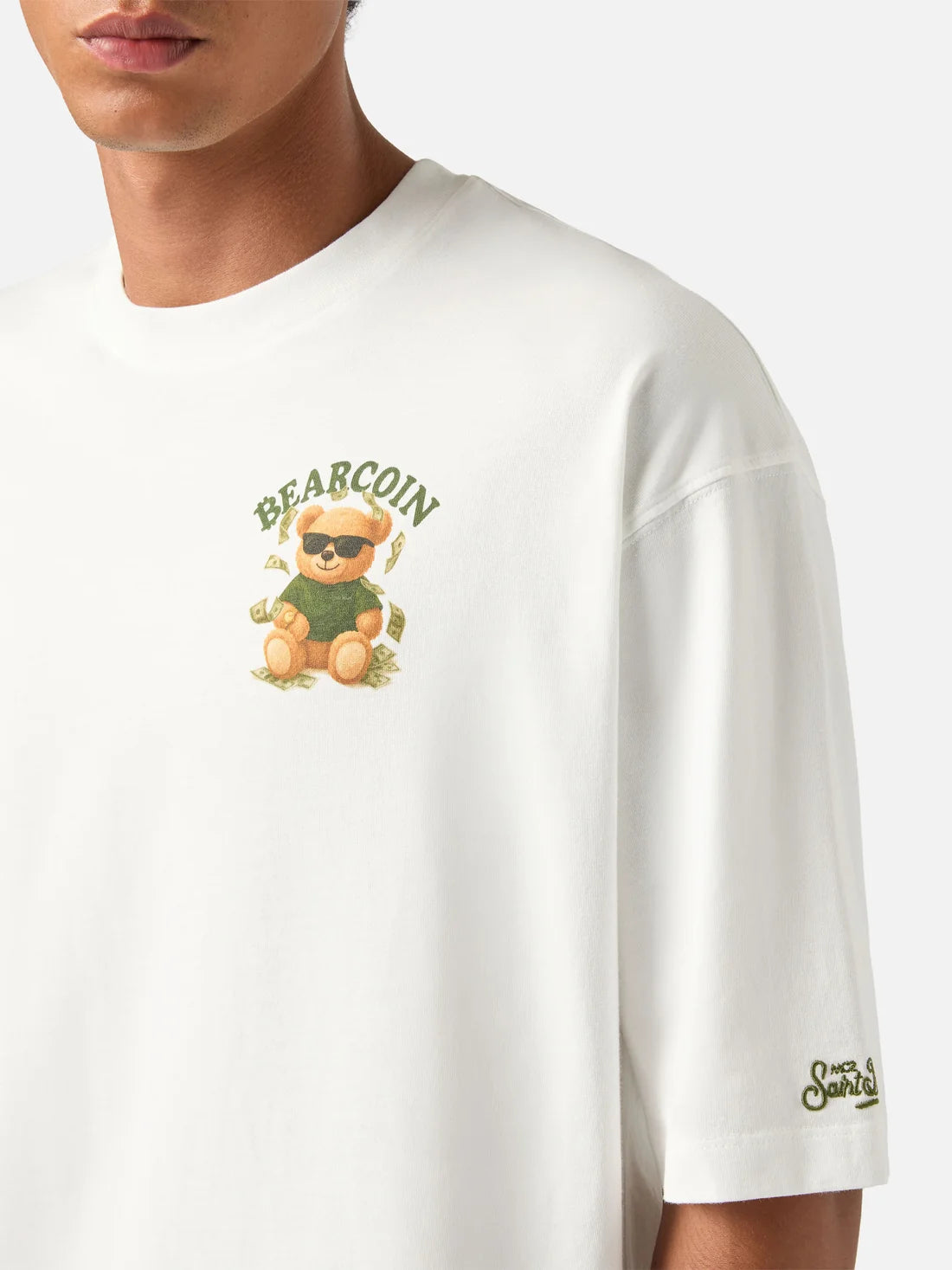 MC2 Saint Barth Delmar Oversize Bearcoin T-Shirt