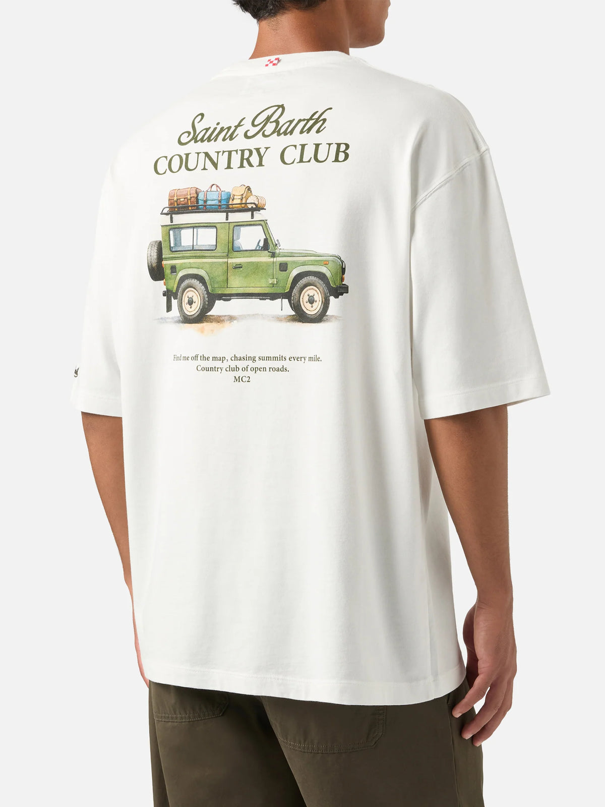 MC2 Saint Barth Delmar Oversized Road Country Club T-Shirt
