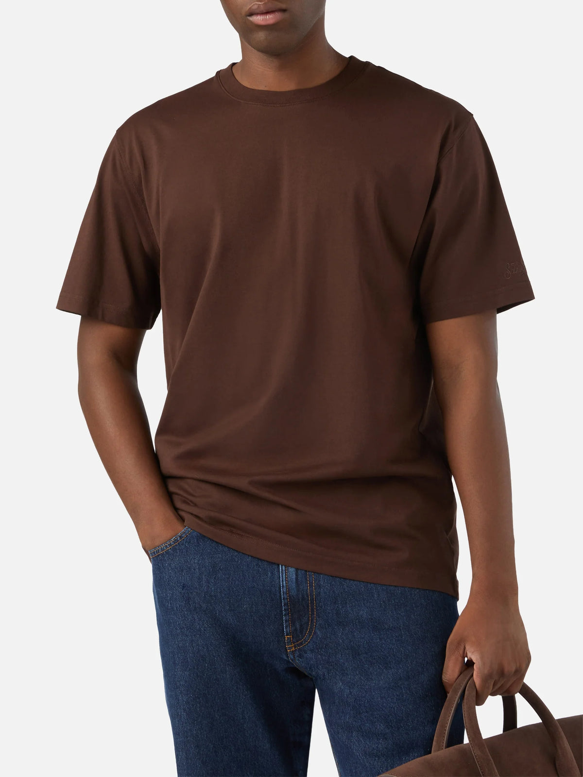MC2 Saint Barth Every Brown T-Shirt