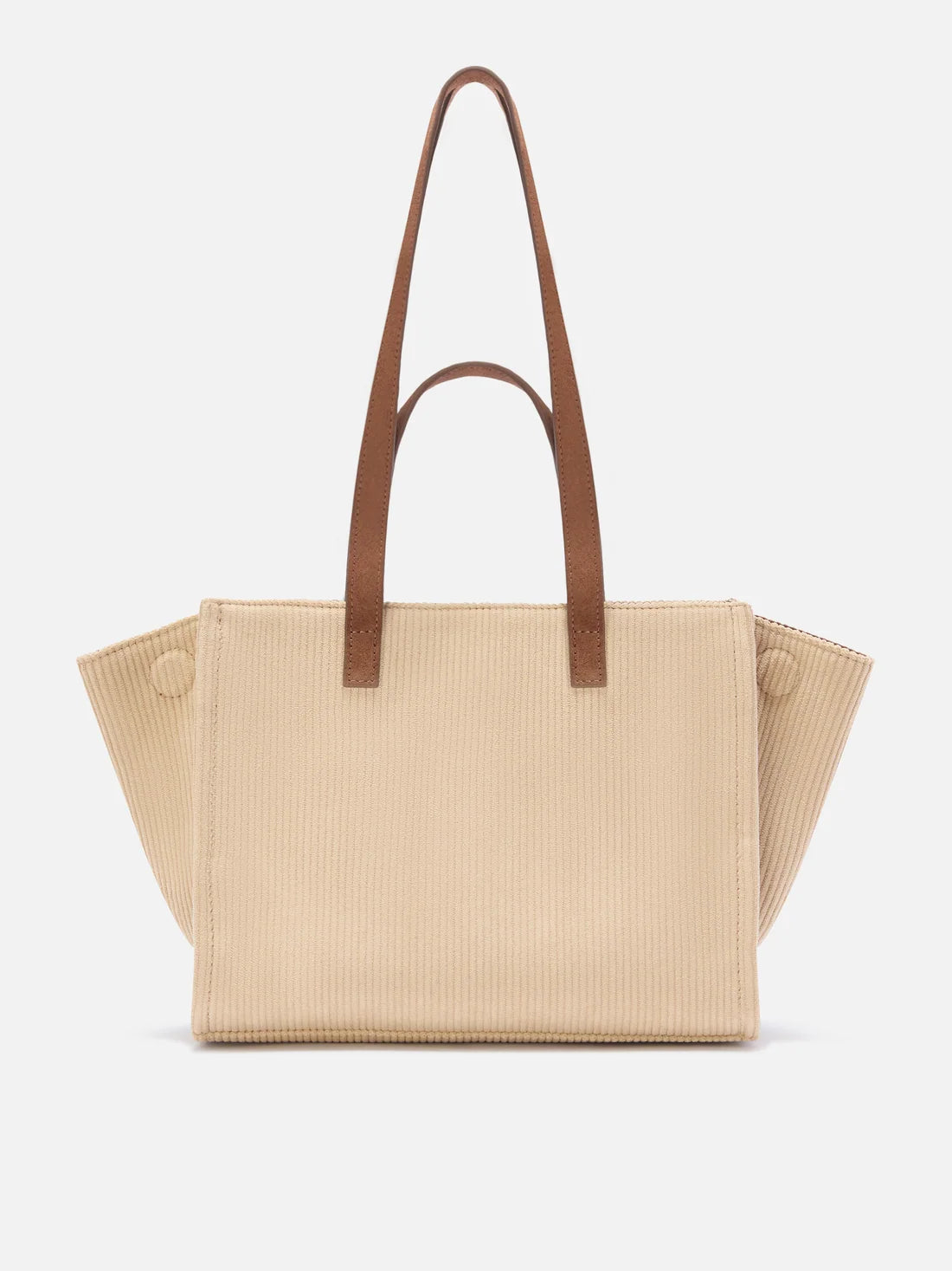 MC2 Saint Barth Jour Bag Midi Suede Corduroy Beige