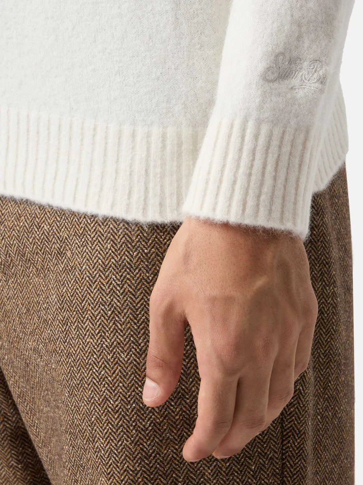 Mc2_Saint_Barth_Regent_Alpaca_Bianco-REGE00600040I-MAN-KNITWEAR-WHITE-5