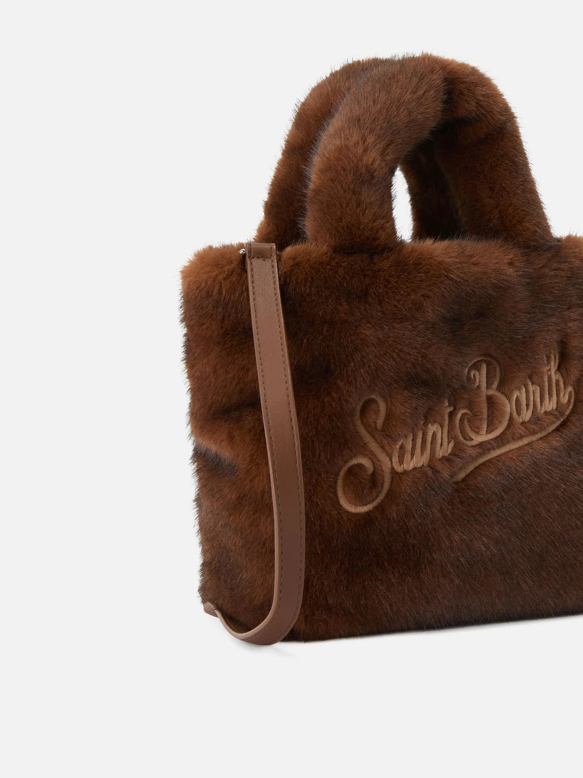 Mc2 Saint Barth Borsa Vanity Mini Bag Soft Marrone