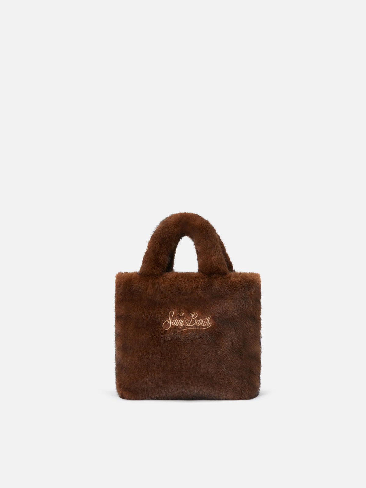 Mc2 Saint Barth Borsa Vanity Mini Bag Soft Marrone