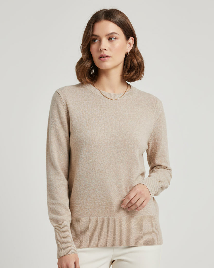 W25632_032_RRD_Velvet_Vent_Round_Wom_Knit_Crema-indossato