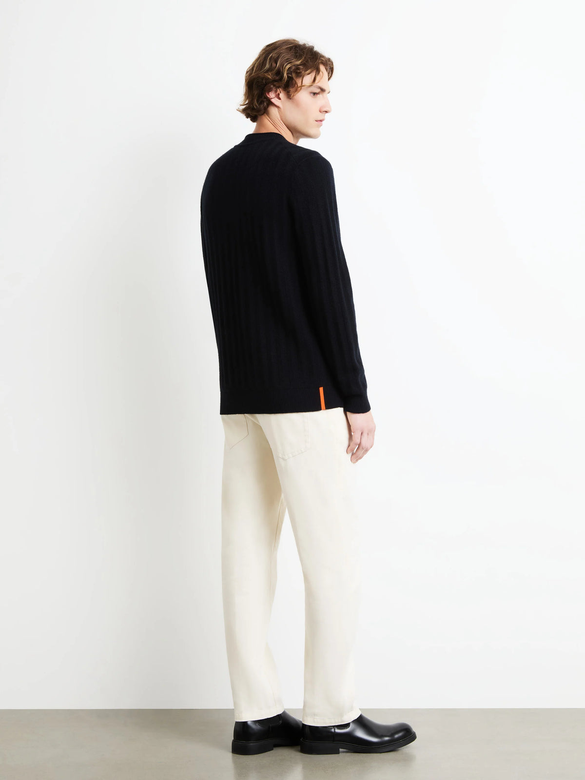 RRD Wool Cash 12 Round Knit Blue Black