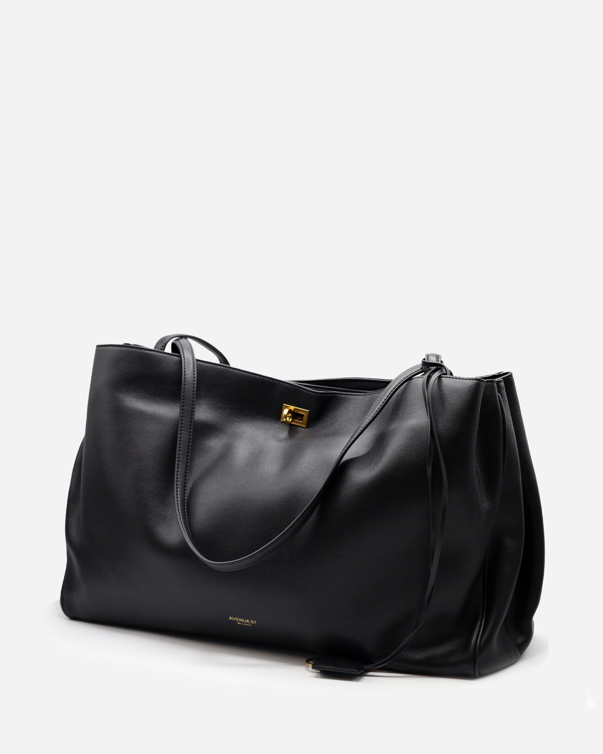 Avenue 67 Borsa Aisha In Nappa Nera