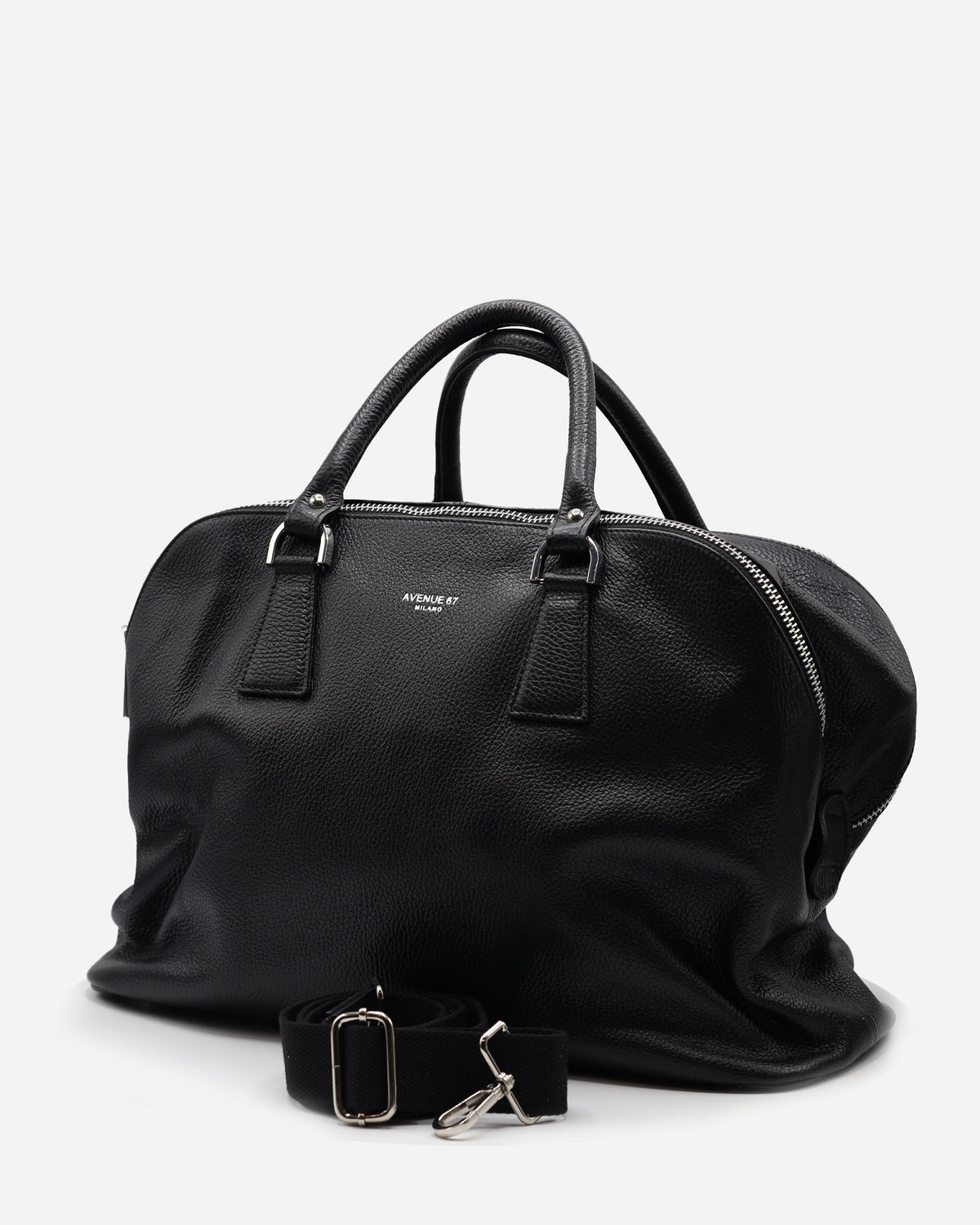 Avenue 67 Borsa Fandango In Pelle Dollaro Nera
