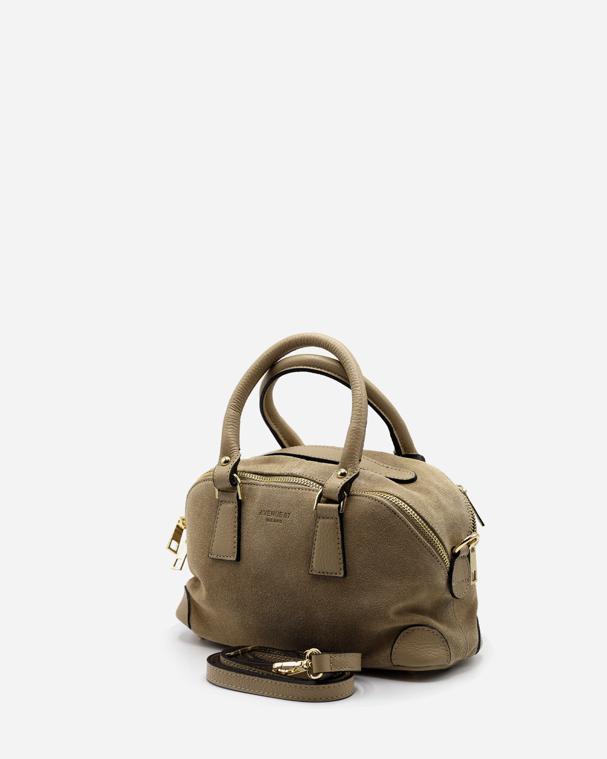 Avenue 67 Borsa Fandango Toy Suede Tortora