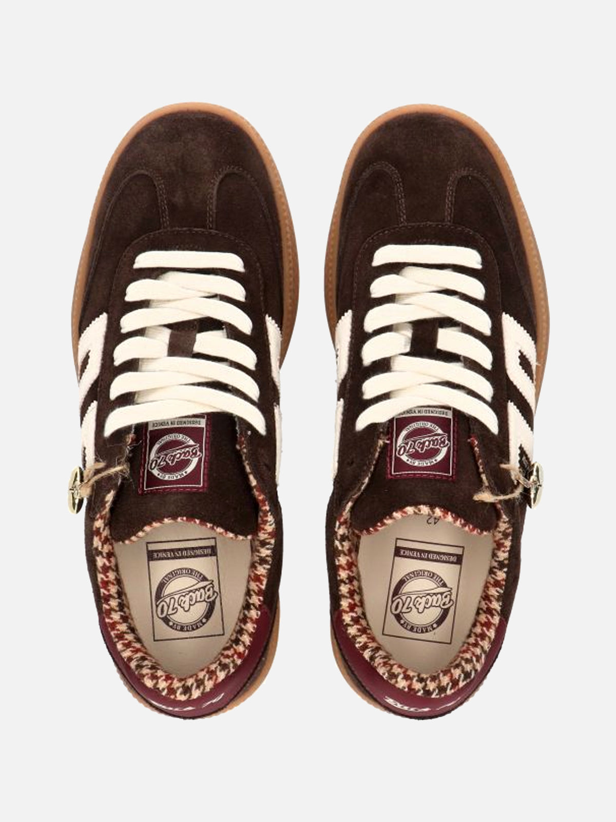 Back 70 Sneakers Double Suede Coffee Butter