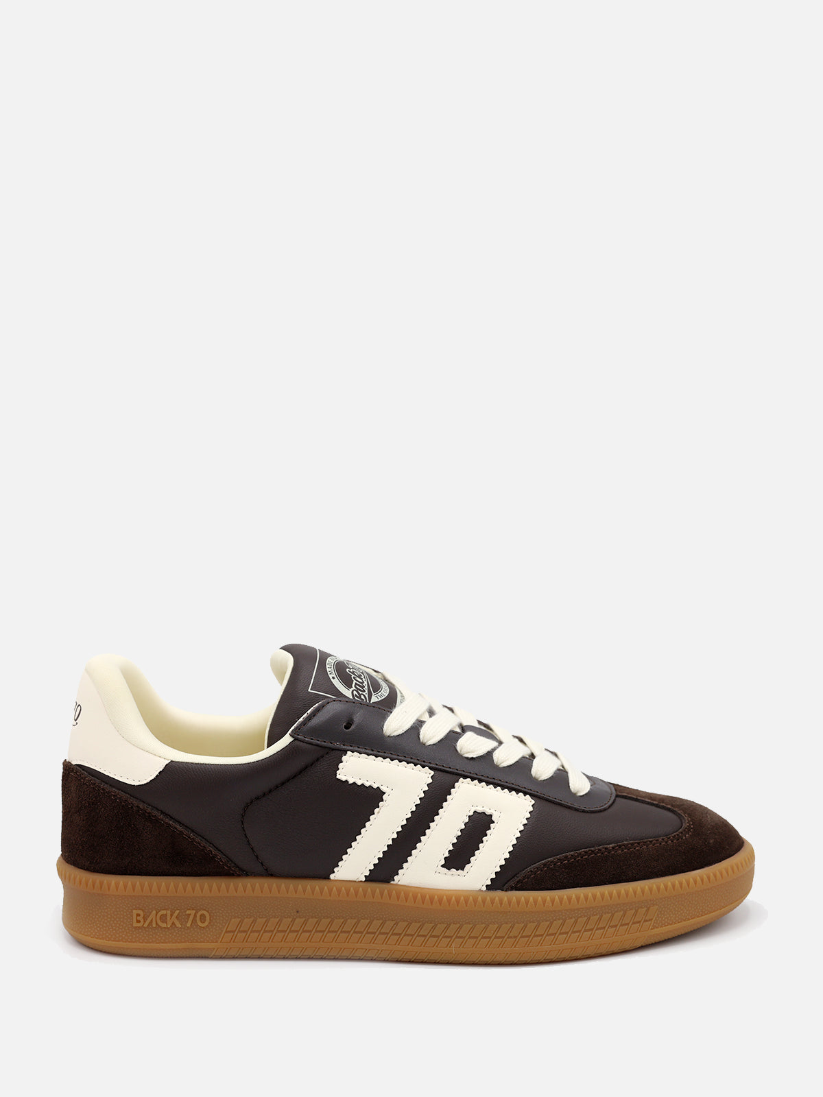 Back 70 Sneakers Double Spongy Nappa Coffee Butter