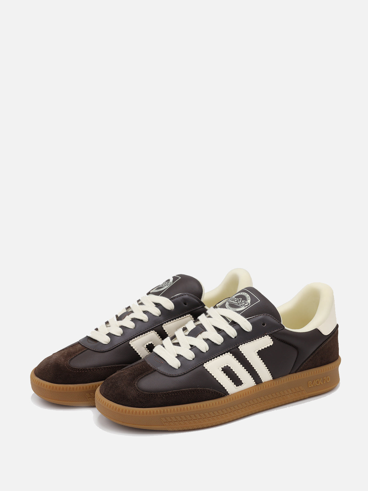 Back 70 Sneakers Double Spongy Nappa Coffee Butter