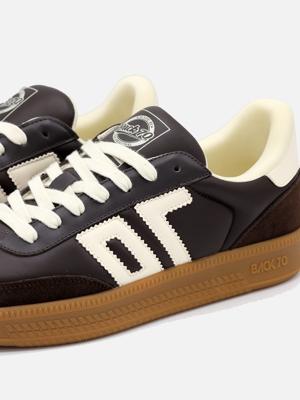 Back 70 Sneakers Double Spongy Nappa Coffee Butter