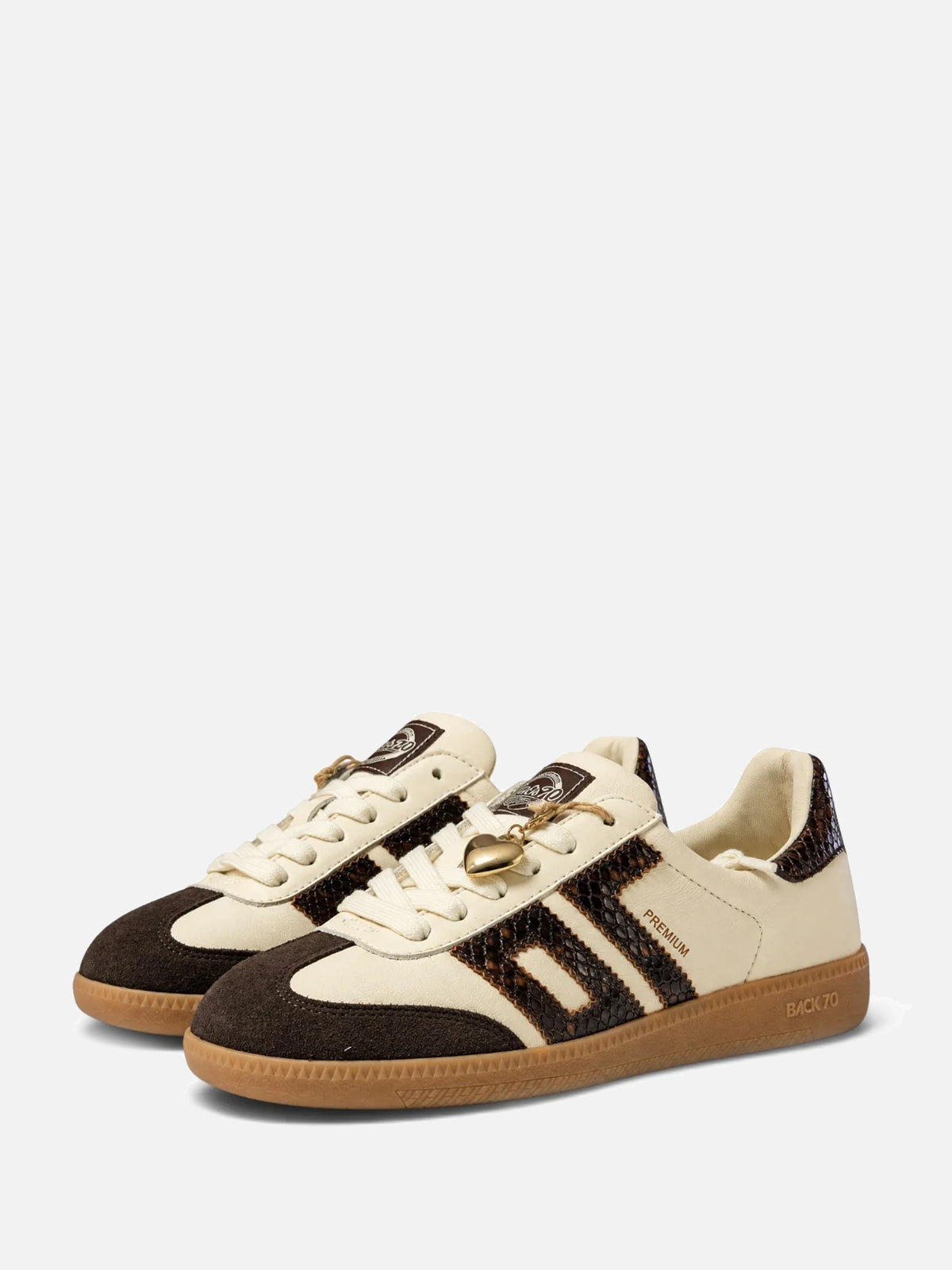 Back 70 Sneakers Cloud Nappa Butter Snake Coffee