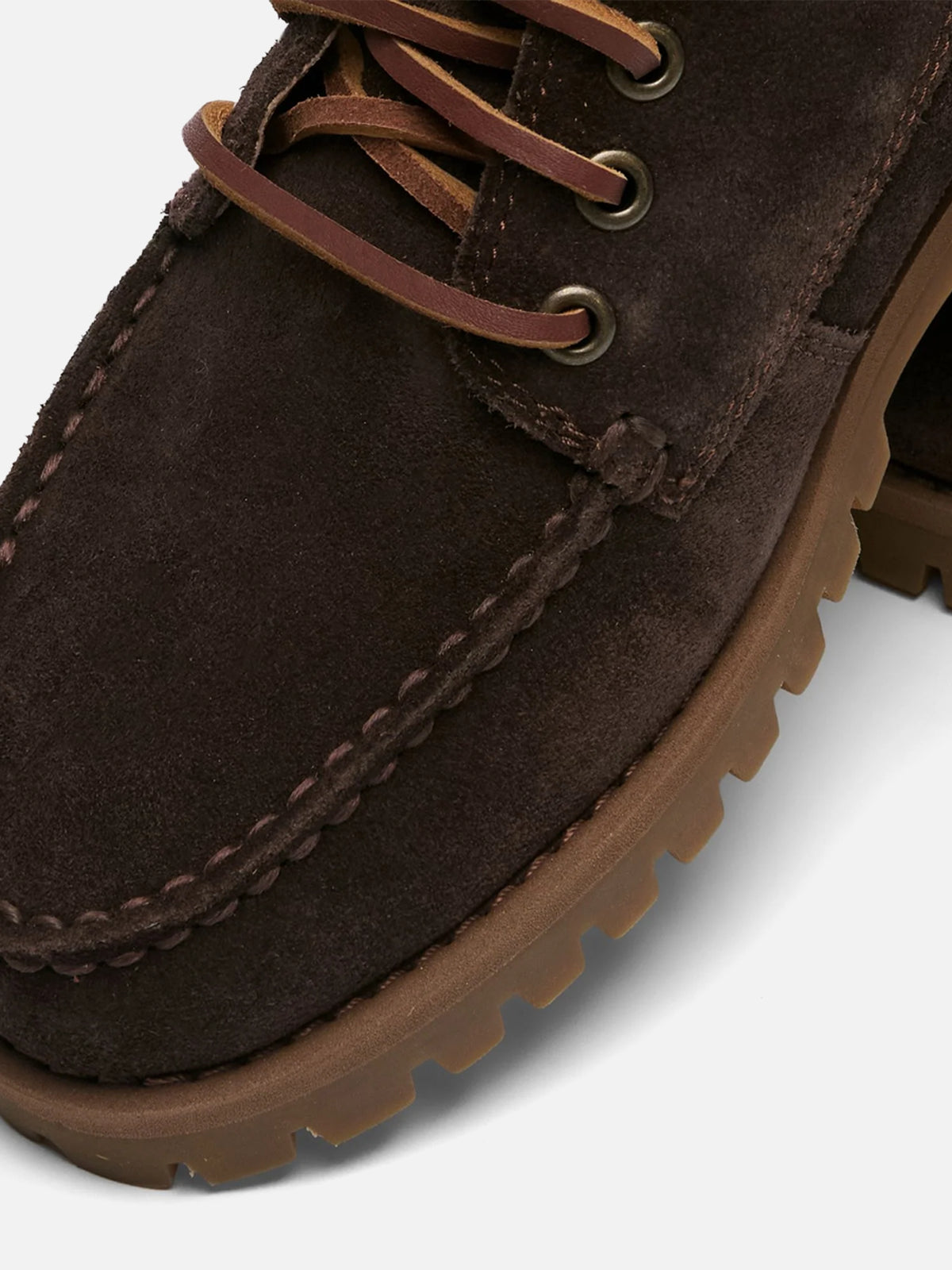 Sebago Parker Women's Suede Ankle Boot Brown