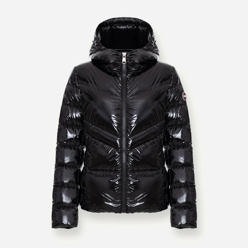 Colmar Piumino In Tessuto Lucido Nero Sabolo Shop sabolostore