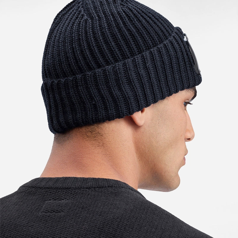 cp-company-Extra-Fine-Merino-Wool-Goggle-Beanie-15CMAC122A005509A888-TOTAL-ECLIPSE-BLUE-4