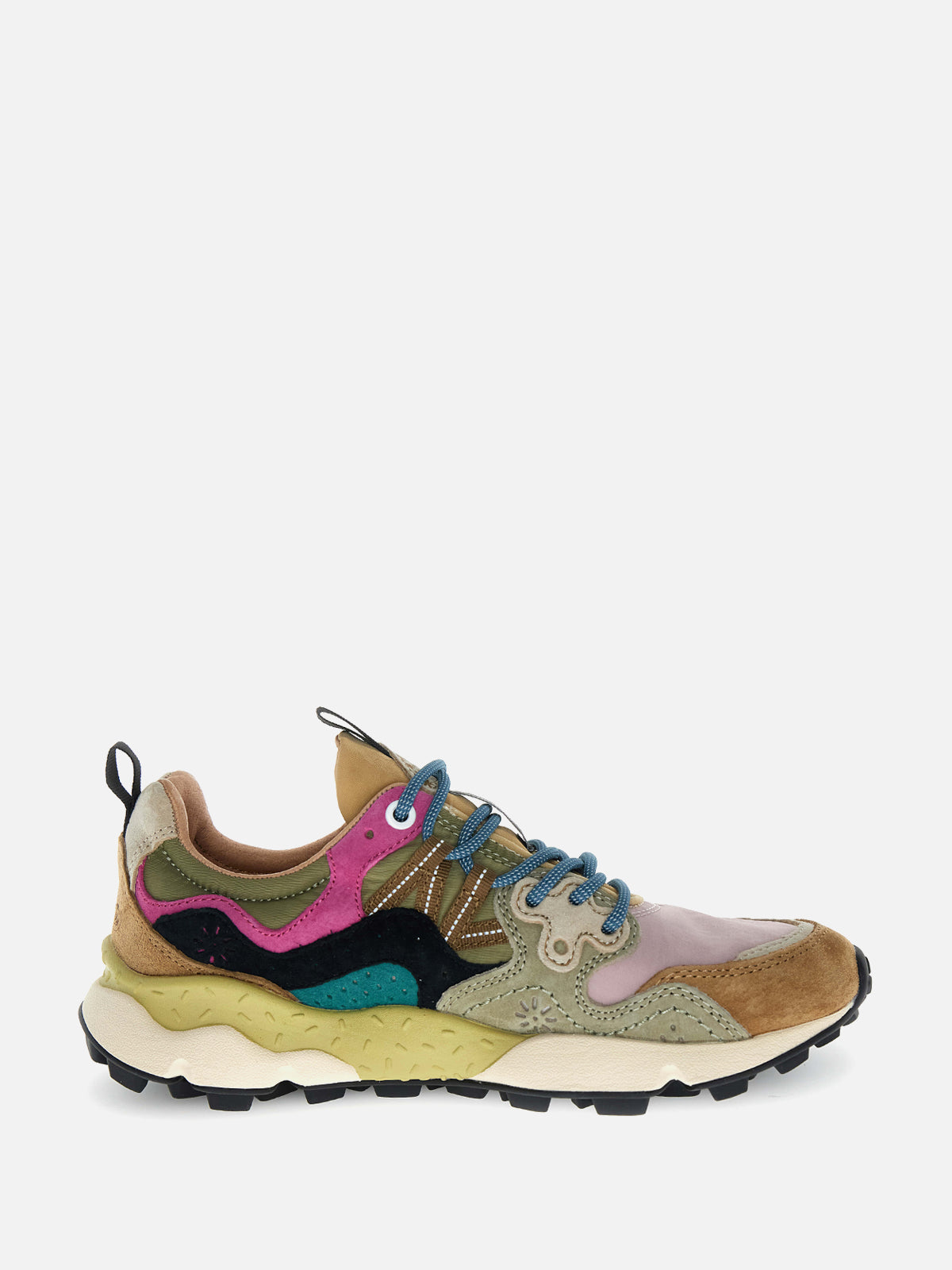 Flower Mountain Sneakers Yamano 3 Woman 3D28 Light Brown Rose Taupe