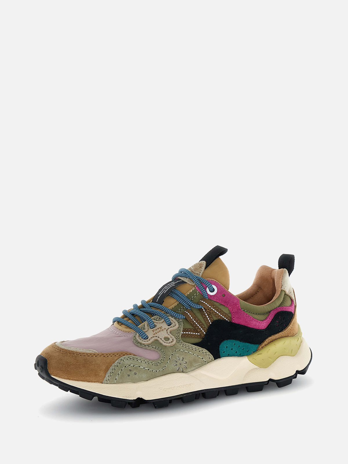 Flower Mountain Sneakers Yamano 3 Woman 3D28 Light Brown Rose Taupe