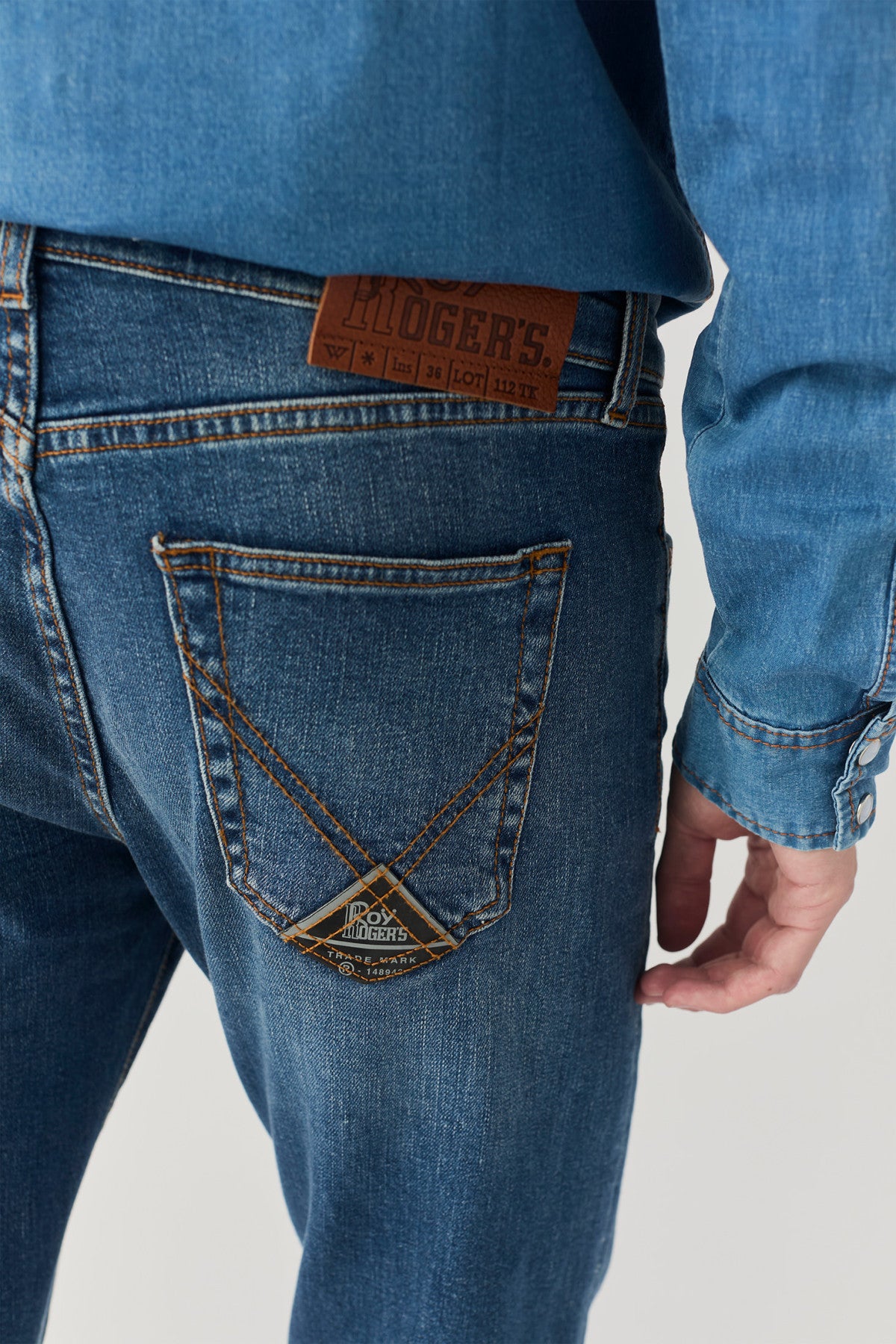 Roy Roger's Jeans 517 Wash 81 Blu