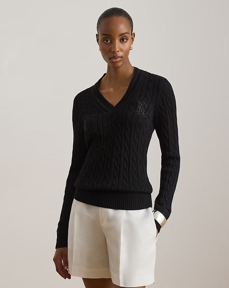 lauren-ralph-lauren-maglia-da-cricket-a-trecce-200888795004-collo-v-nero