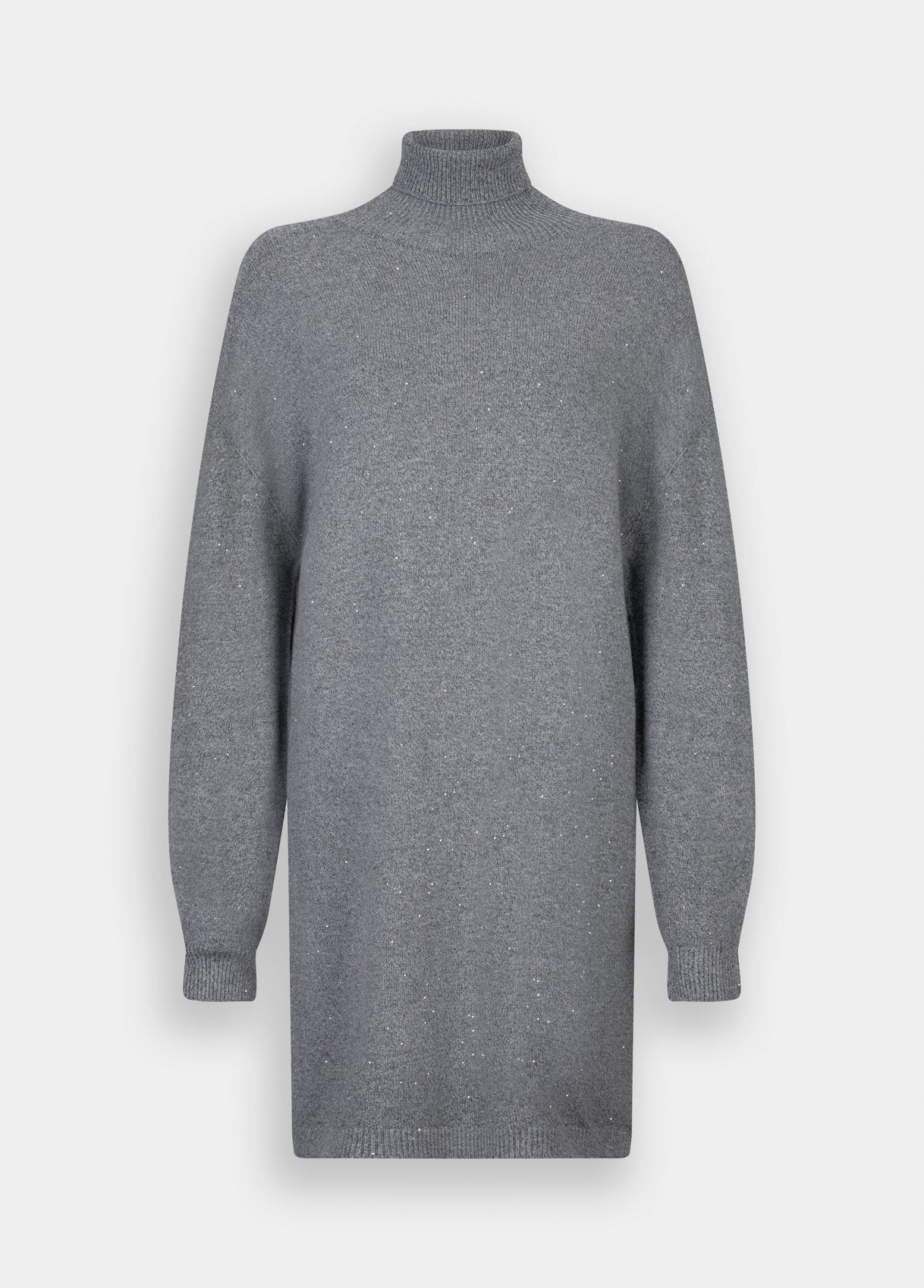 liu-jo-MF5484MA27R04485-abito-in-maglia-paillettes-grigio