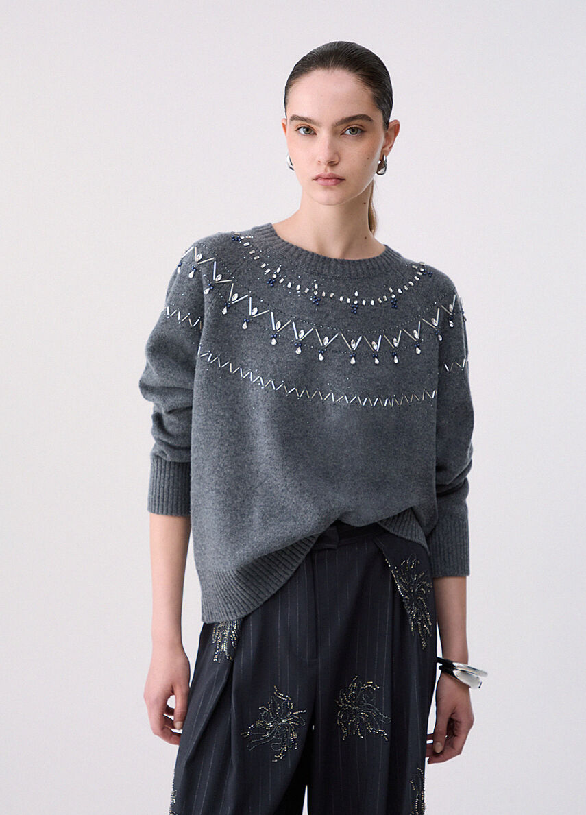 liu-jo-maglia-in-lana-con-ricami-gioiello-WF6371MS009L9527-grigio