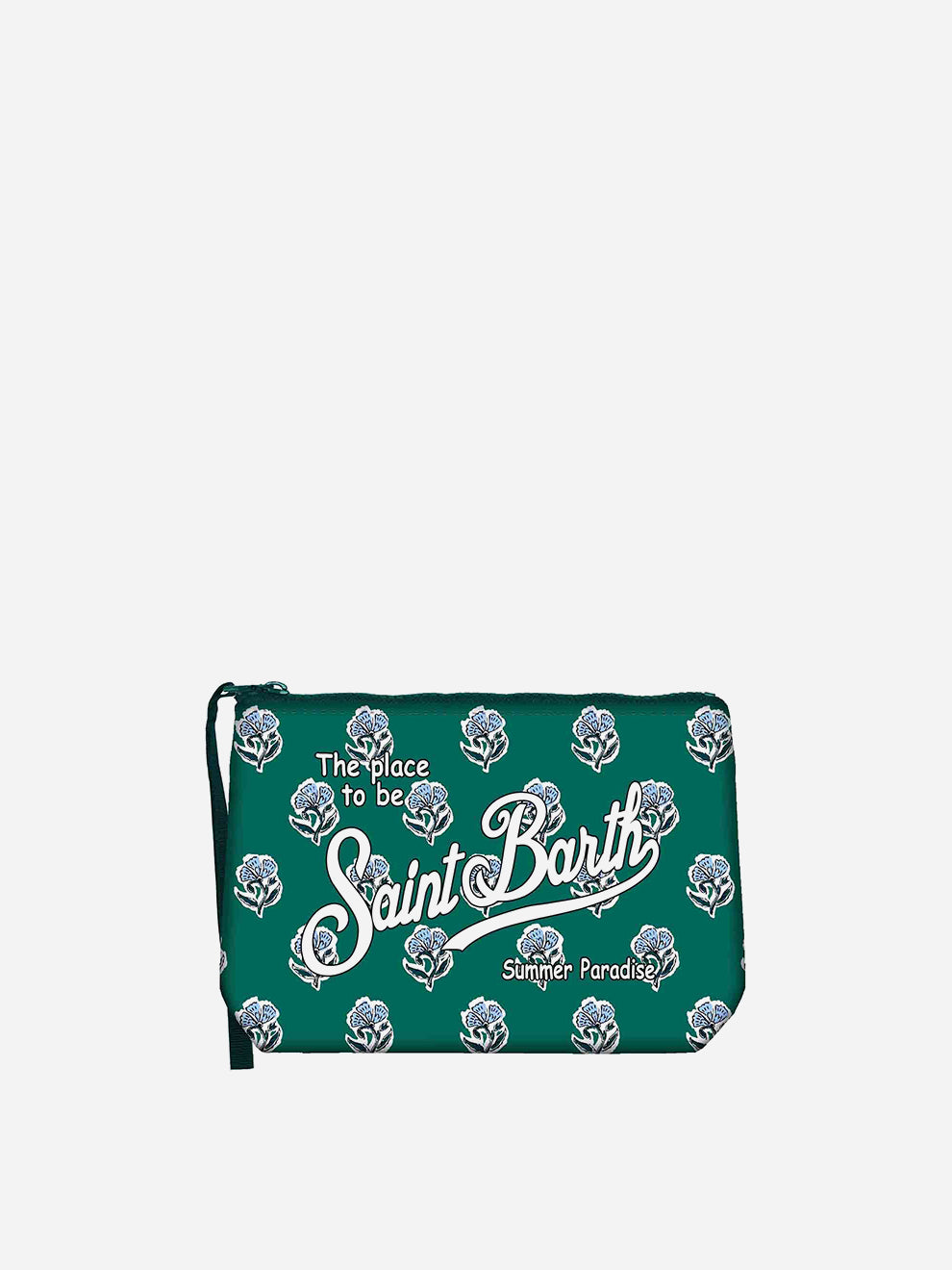 Mc2 Saint Barth Pochette Aline Jaipur Bloom Verde