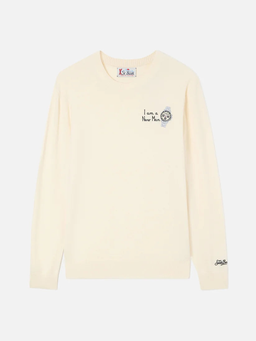 mc2-saint-barth_HER002400177M-MAN-CREWNECK-WHITE-ricamo-orologio-lettering--new-man