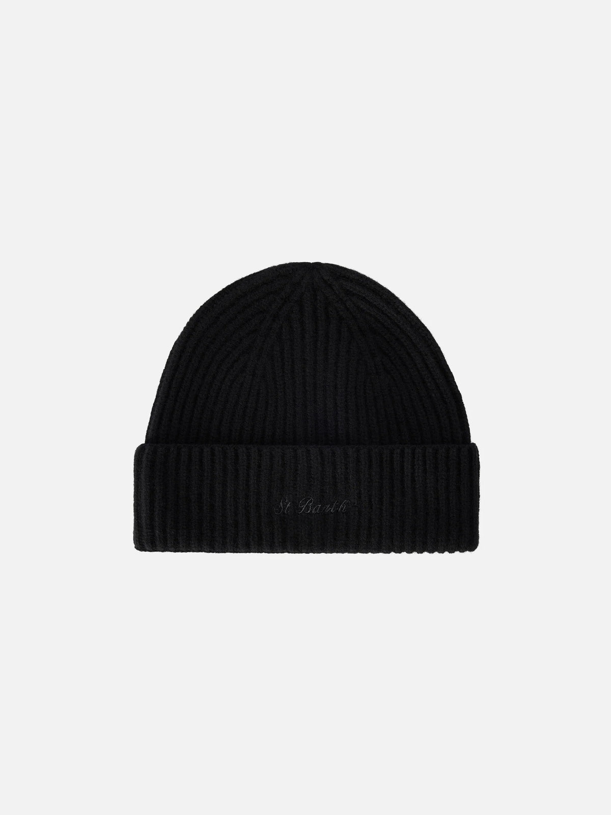 
mc2-saint-barth_MOS000400068M-black-moss-wool-beanie-with-logo-embroidery

