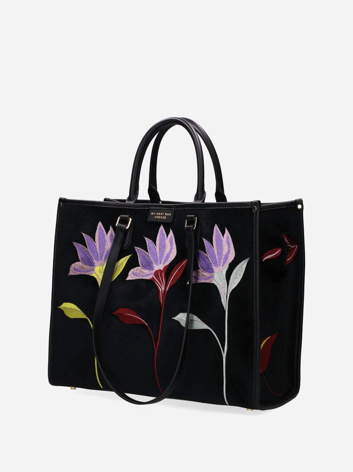 My Best Bag Borsa Atena Essence Black Flower