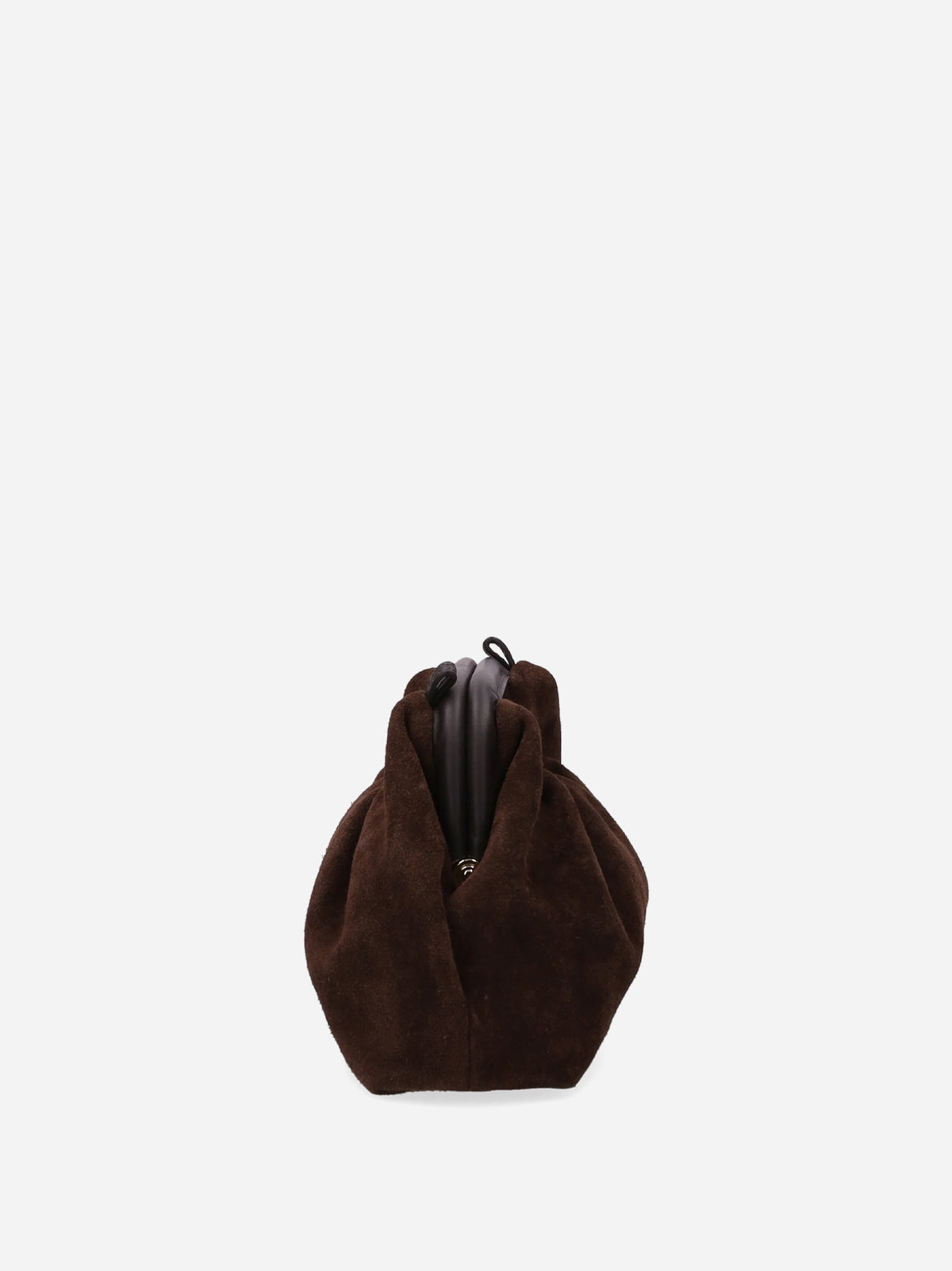 My Best Bag Borsa Janine Suede Small Dark Brown