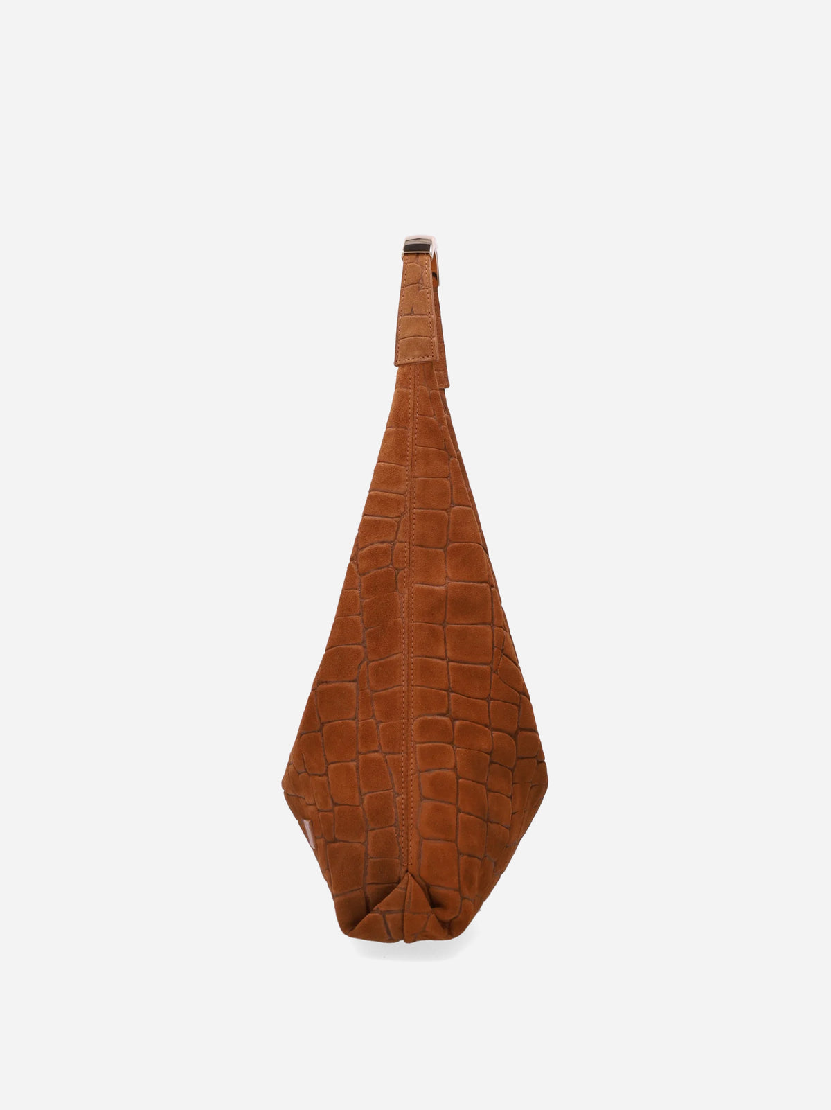 My Best Bag Borsa Ellisse Croco Suede Small Cognac