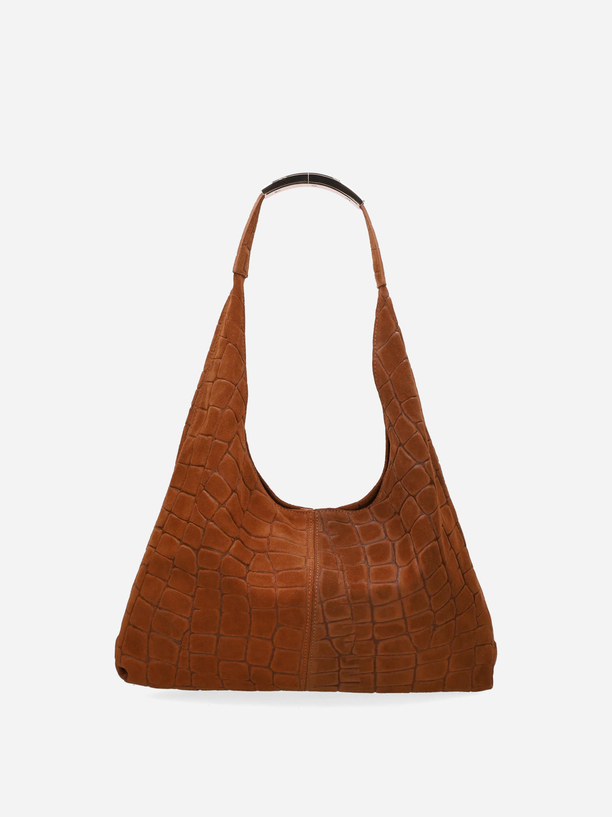 My Best Bag Borsa Ellisse Croco Suede Small Cognac
