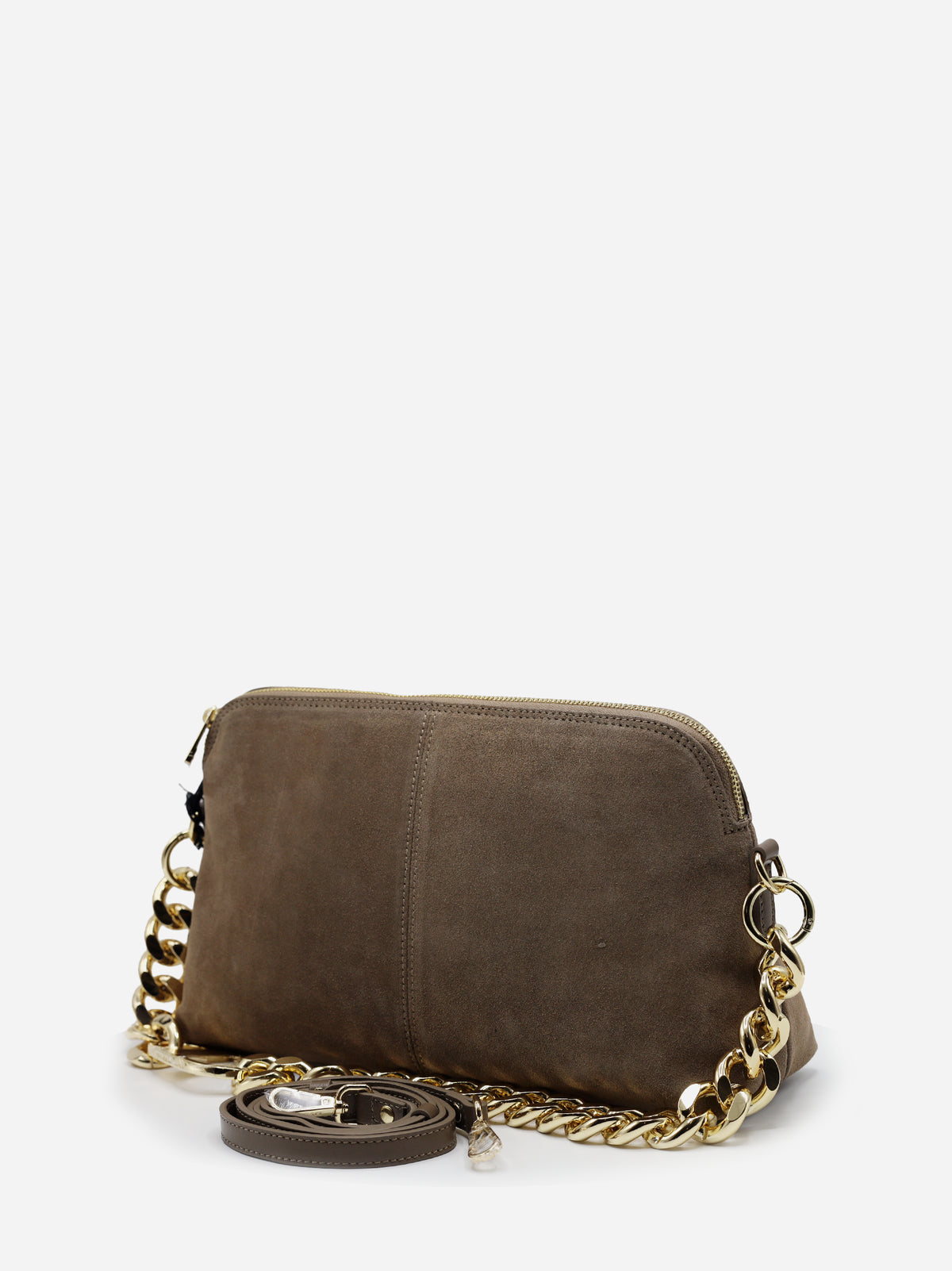 My Best Bag Borsa Michelle Suede Small Taupe